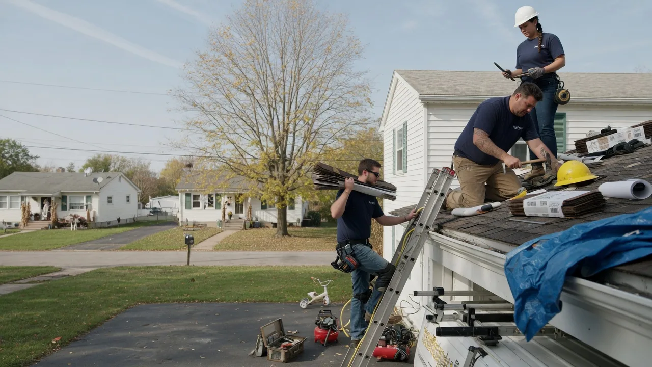 Local Roofing Contractors in Brighton, IL near me